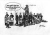Cartoon: Kondolenz (small) by jerichow tagged satire,religion,kondolenz,kondolieren,beerdigung,beisetzung,prozession,träger,gondoliere