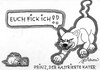 Cartoon: Prinz - der kastrierte Kater (small) by jerichow tagged feindbild,ersatzhandlung,opferschema,irrtum