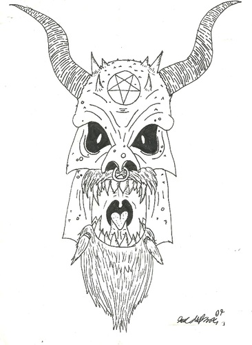 Cartoon: Satan (medium) by m-crackaz tagged demon