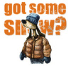 Cartoon: got some snow? (small) by jenapaul tagged snow,dog,humor,winter