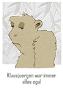 Cartoon: klausjuergen (small) by jenapaul tagged affe,menschen,humor,tiere