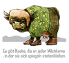 Cartoon: Kühe (small) by jenapaul tagged politik,gesellschaft,tv,claudia,roth,die,grünen
