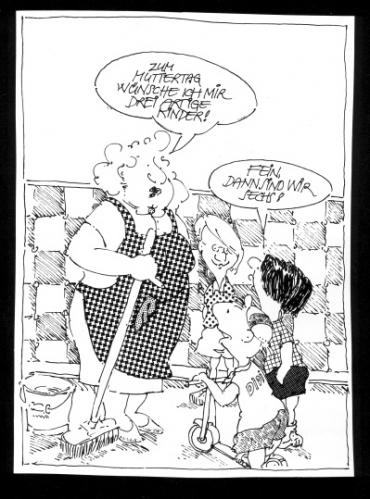 Cartoon: Muttertag (medium) by Kala tagged muttertag