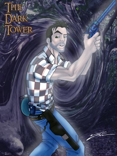 Cartoon: Eddie (medium) by Jo-Rel tagged dark,tower