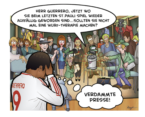 Cartoon: Die Presse 05 (medium) by Die Presse tagged pressekonferenz