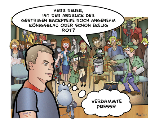 Cartoon: Die Presse 17 (medium) by Die Presse tagged pressekonferenz