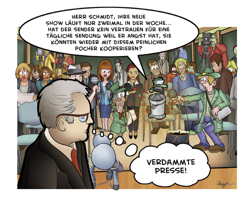 Cartoon: Die Presse 30 (medium) by Die Presse tagged pressekonferenz