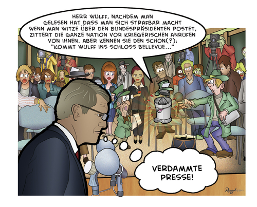 Cartoon: Die Presse 44 (medium) by Die Presse tagged pressekonferenz