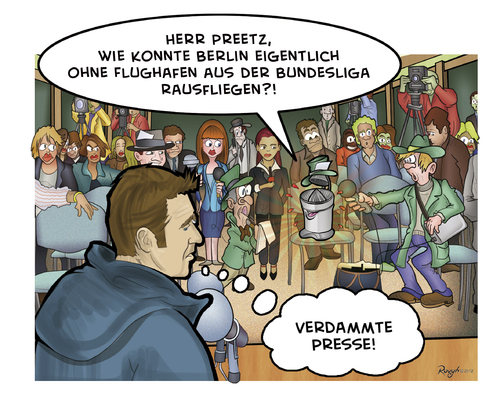 Cartoon: Die Presse 67 (medium) by Die Presse tagged pressekonferenz