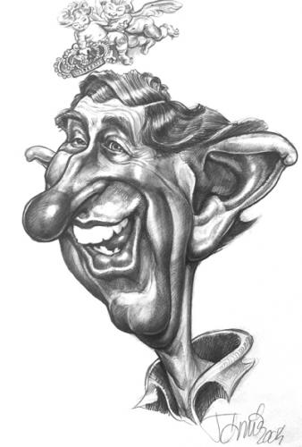 Cartoon: Prince Charles (medium) by Tonio tagged caricature,portrait,english,great,britanny