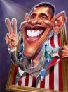 Cartoon: Barack Obama (small) by Tonio tagged caricature portrait usa president politics obama