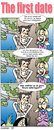 Cartoon: The First Date (small) by svenner tagged dating,love,relationship,sex