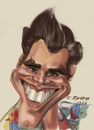Cartoon: Jim Carrey (small) by zsoldos tagged jim,carrey