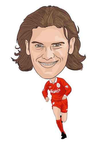 Cartoon: Berger Liverpool Legend (medium) by Vandersart tagged liverpool,cartoons,caricatures