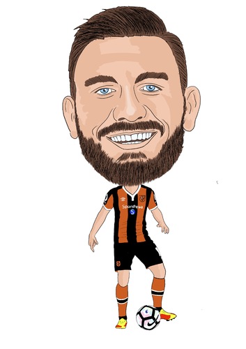 Cartoon: Snodgrass Hull City (medium) by Vandersart tagged hul,city,cartoons,caricatures