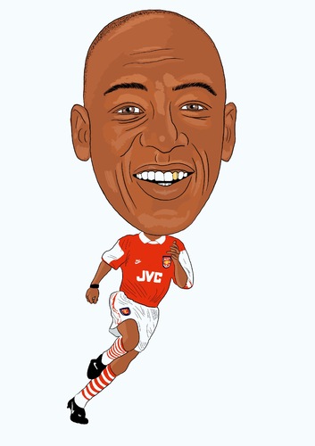 Cartoon: Wright Arsenal Legend (medium) by Vandersart tagged arsenal,cartoons,caricatures