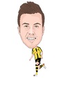 Cartoon: Gotze Borussia Dortmund (small) by Vandersart tagged borussia,dortmund,cartoons,caricatures