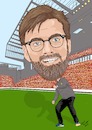 Cartoon: Klopp Liverpool (small) by Vandersart tagged liverpool,cartoon,caricature