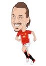 Cartoon: Man Utd Ibrahimovic (small) by Vandersart tagged manchester,united,man,utd,cartoons,caricatures