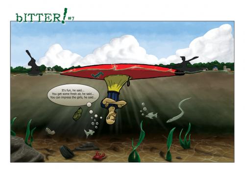 Cartoon: bITTER!_07 (medium) by Rudolpho tagged cynical