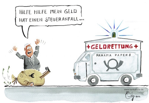 Cartoon: Briefkastenfirma (medium) by Bernd Ötjen tagged deutsche,bank,verantwortung,flucht,steuern,steuerhinterziehung,betrug,hilfe,notfall,rettung,kollaps,geldrettung,geld,illegal,offshore,konten,steueroase,panamapapers,papers,panama,briefkastenfirma