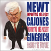 Cartoon: NUTS GINGRICH (small) by Fred Makubuya tagged newt,gingrich,racist,republican,usa,right,wing,obama,elections,politicians