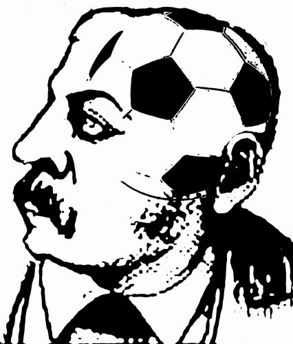 Cartoon: federal captain (medium) by zu tagged football,captain