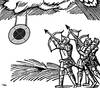 Cartoon: archers (small) by zu tagged archers,medieval
