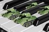 Cartoon: Concerto grosso (small) by zu tagged piano,concerto,tank