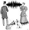 Cartoon: Duett (small) by zu tagged duett,gramophone,victorian,voice