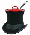 Cartoon: Festive lunch (small) by zu tagged top,hat,pot
