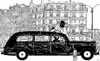 Cartoon: Paris (small) by zu tagged paris,manet,olympia,oldsmobile