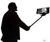 Cartoon: Selfie (small) by zu tagged selfie,mobile,lenin