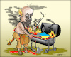 Cartoon: Burned (small) by jeander tagged putin ukraine war