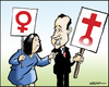 Santorum and the female voters