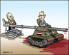 Cartoon: The Partner (small) by jeander tagged al assad syria russia putin
