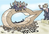 Cartoon: Leaders decisions (small) by Popa tagged ld01