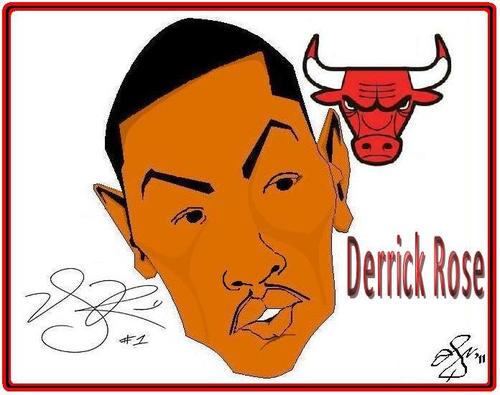 Cartoon: derrick rose (medium) by diko tagged sports