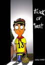Cartoon: trick or treat (small) by Jorge Fornes tagged illustration