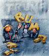 Cartoon: Crumbling Family (small) by ylli haruni tagged donald,tramp,criminal