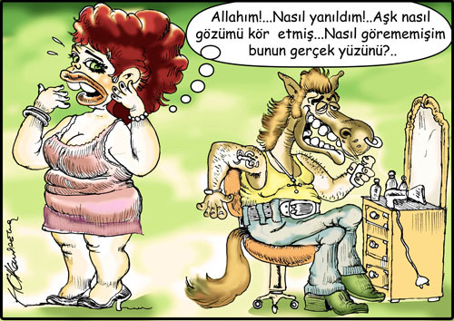 Cartoon: Buyuk Yanilgi (medium) by hakanipek tagged amor