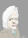 Cartoon: Klaus Kinski (small) by Liam tagged klaus,kinski,schauspieler,verrückt,cracy,mad,fool