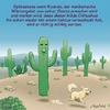 Cartoon: Mexikanischer Wüstengeist (small) by neufred tagged kaktus,wüste,hund,pinkeln