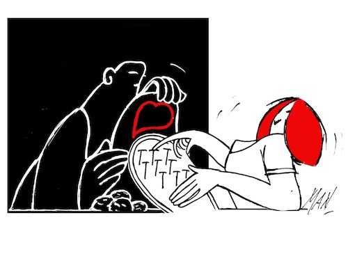 Cartoon: amore e salcicce by Ruinetti (medium) by Enzo Maneglia Man tagged storie,racconti,by,franco,ruinetti,fighillearete,piccolomuseo,fighilleita