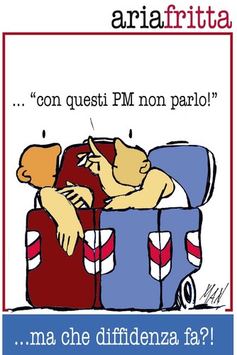 Cartoon: i cassonettari (medium) by Enzo Maneglia Man tagged riminipolitica,cassonettari
