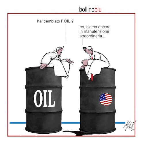 Cartoon: Bollino blu (medium) by Enzo Maneglia Man tagged vignette,umorismo,grafico,spilli,fighillearte,piccolomuseo,di,fighille,ita