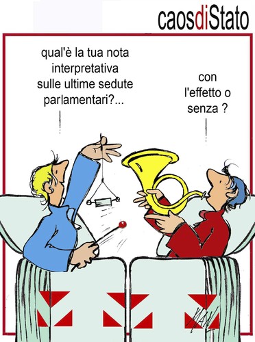 Cartoon: caos di stato (medium) by Enzo Maneglia Man tagged 2015,maggio,fighillearte,maneglia,man,cassonettari