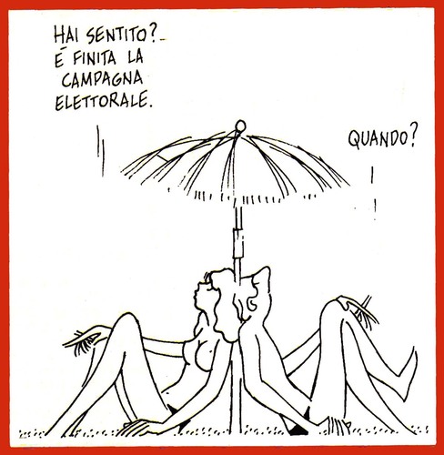 Cartoon: indifferenza e poco costume (medium) by Enzo Maneglia Man tagged umorismo,teorema,luigi,lucchini