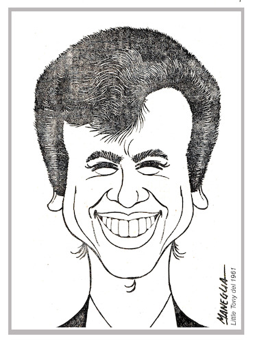 Cartoon: Little Tony (medium) by Enzo Maneglia Man tagged caricature,grafica,famosi,cantanti,anni60,buduar,umorismo,man,maneglia