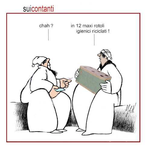 Cartoon: Sui contanti (medium) by Enzo Maneglia Man tagged vignette,umorismo,grafico,satira,fighillearte,piccolomuseo,di,fighille,ita